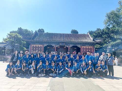 河北師范大學附屬民族學院組織高三藏族學生開啟“京彩”主題研學活動