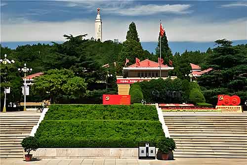 西柏坡干部培訓學院中共中央舊址教學 西柏坡干部培訓學院中共中央舊址教學